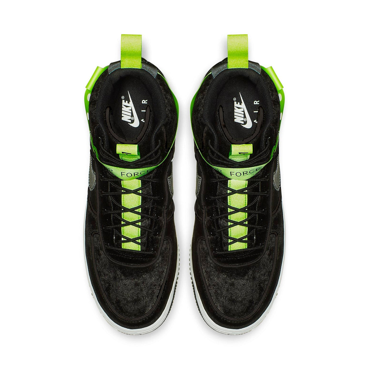 Nike x Magic Stick Air Force 1 High 'Black Velour' 573967-003