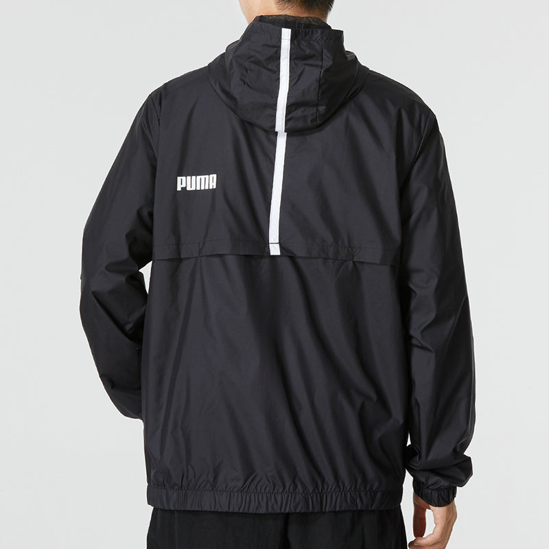 PUMA Ess Solid Windbreaker Logo 'Black' 849462-01