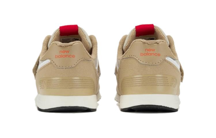 (TD) New Balance 574 Hook & Loop 'Brown Red White' NW574HBO