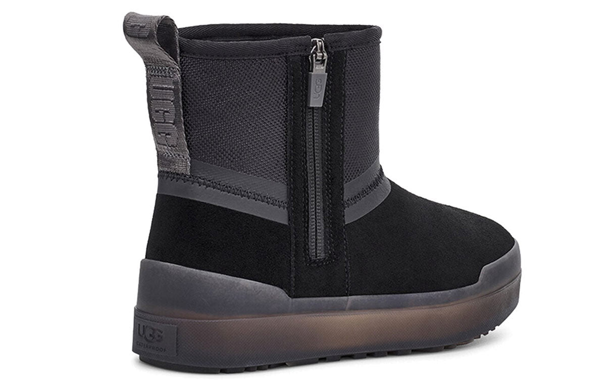 (WMNS) UGG Classic Tech Mini Snow Boots Black 1116101-BLK