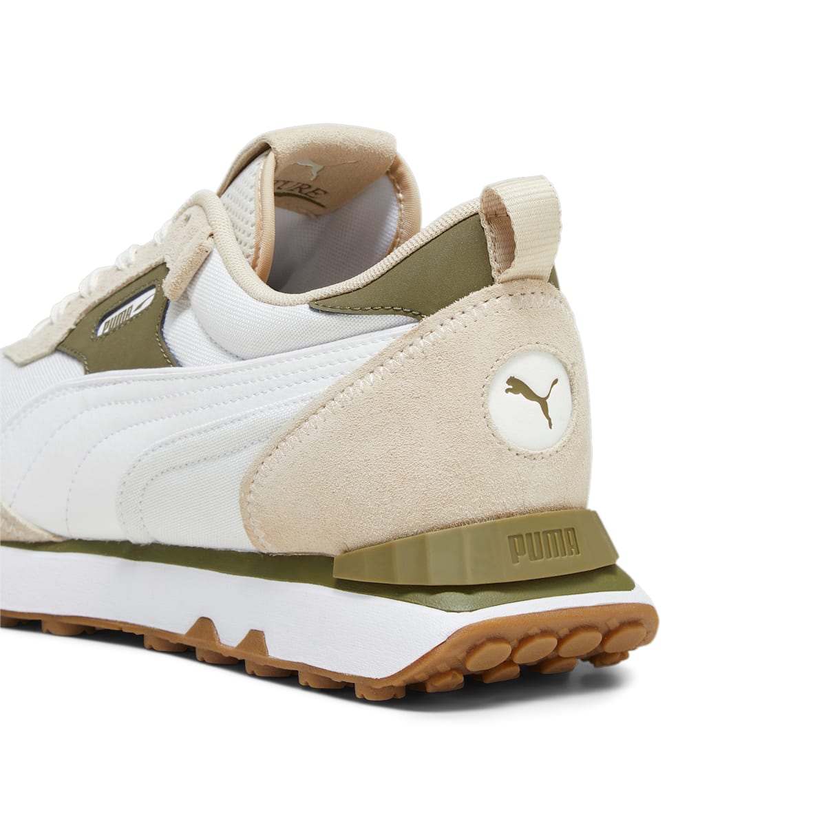 PUMA Rider FV Base 'Warm White Olive Drab' 393231-01