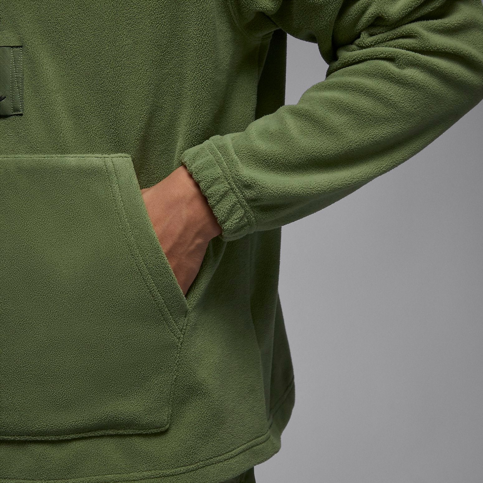 Air Jordan Essentials Winterized Fleece Half-Zip 'Sky J LT Olive' FD7864-340
