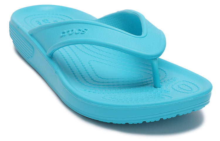 Crocs Kadee Lightweight Cozy Outdoor Casual Flip-Flops sky blue 206119-4SL