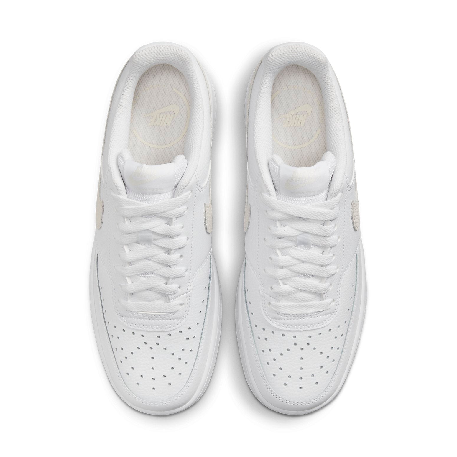 (WMNS) Court Vision Low Beige/White DO0778-100
