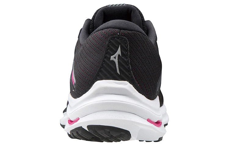 (WMNS) Mizuno Wave Rider 24 Wide 'Black Pink' J1GD200610