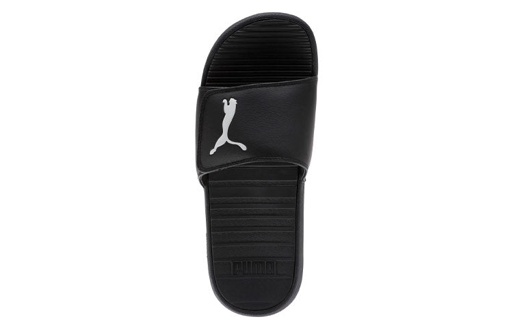 PUMA Cool Cat Sport Slippers Black/White 371051-01