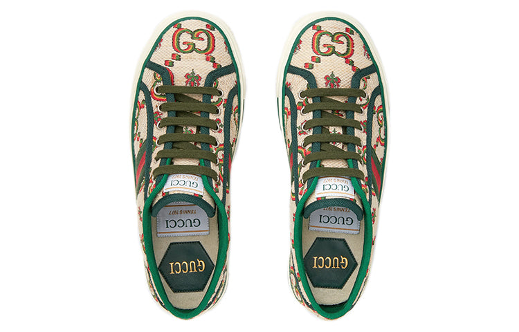 (WMNS) Gucci 100 Tennis 1977 Sneaker 'Beige' 677648-UMB30-9662