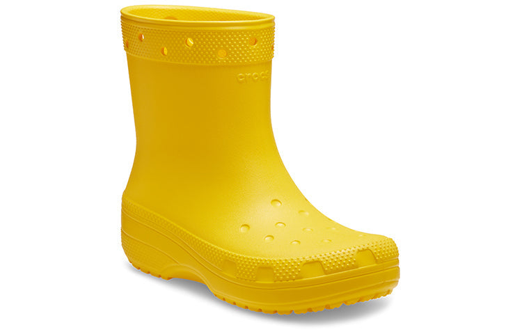 (WMNS) Crocs Classic Boots 'Yellow' 208363-75Y
