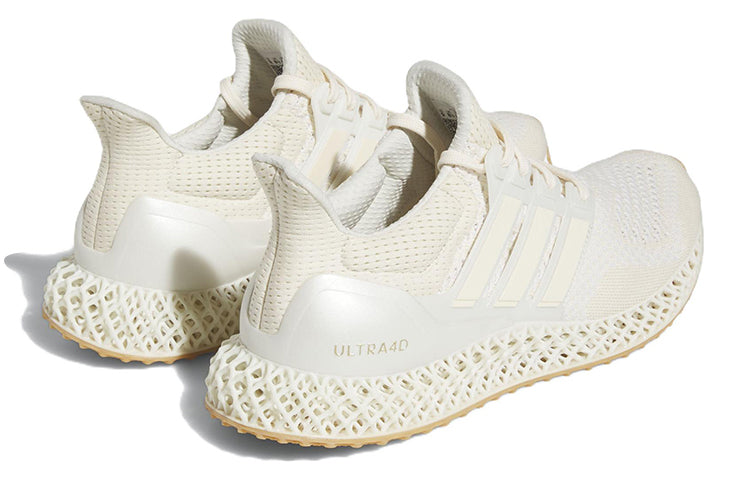 adidas Ultra 4D Running Shoes 'Wonder White Gold Metallic' HP9734