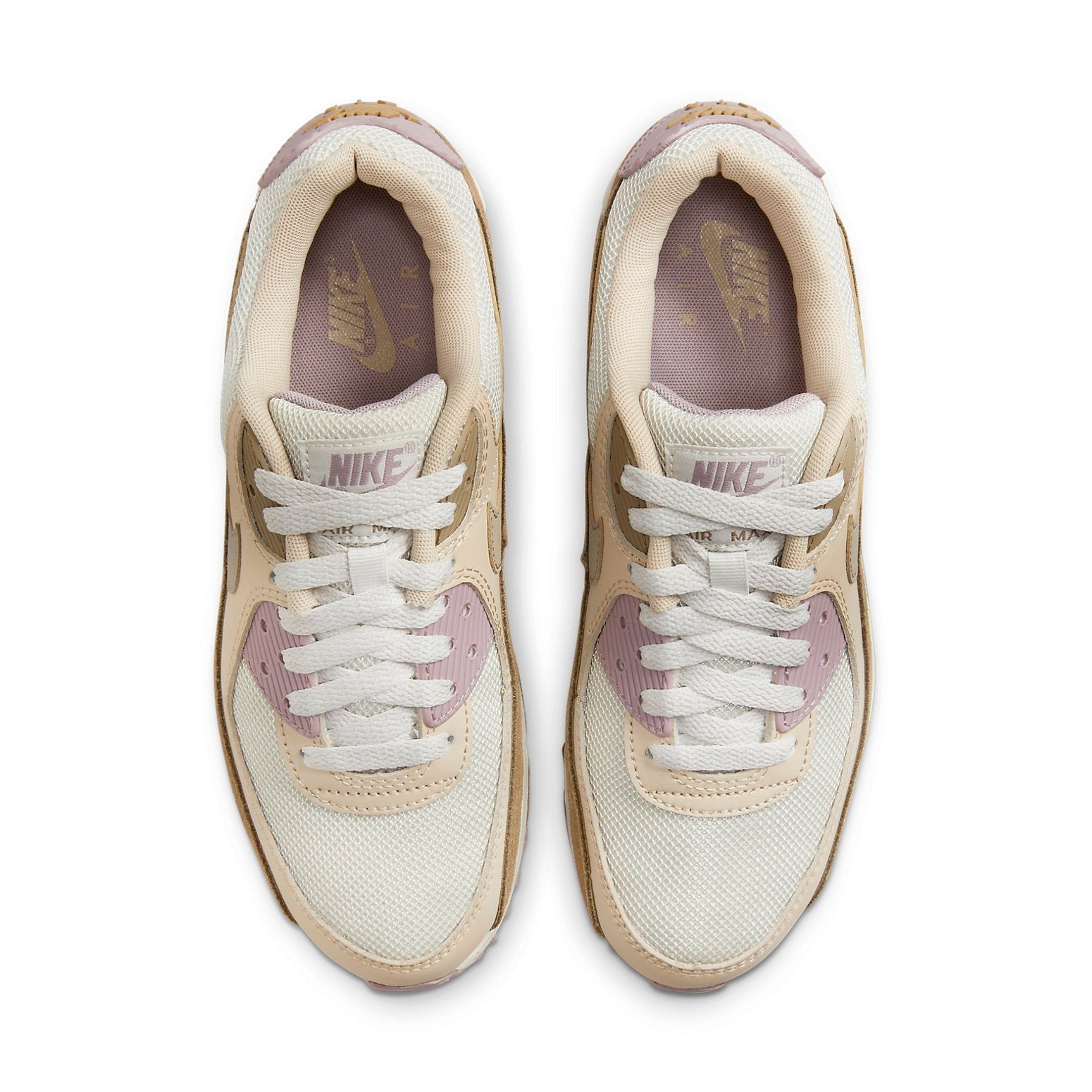 (WMNS) Nike Air Max 90 'Brown Kelp Light Violet Ore' DQ0885-300