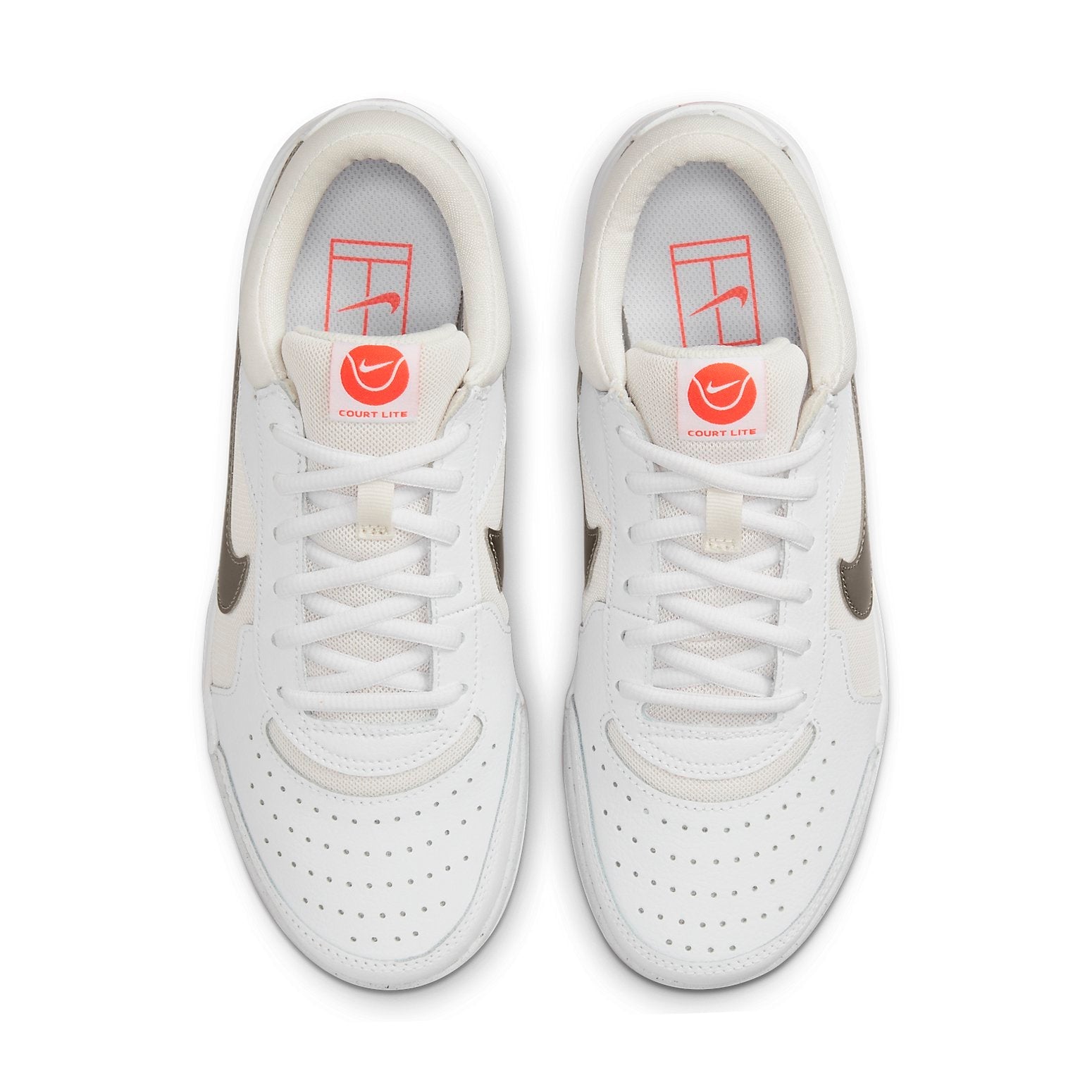 (WMNS) Nike Zoom Court Lite 3 'White Dark Silver' DH1042-102