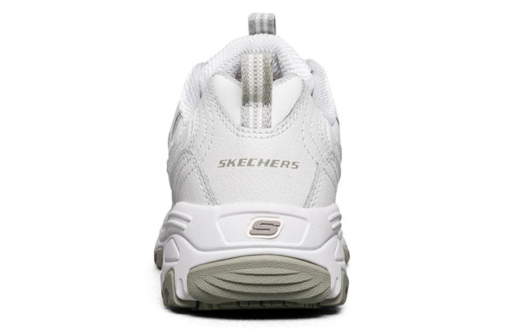 (WMNS) Skechers D lites Sr White 76605-WHT