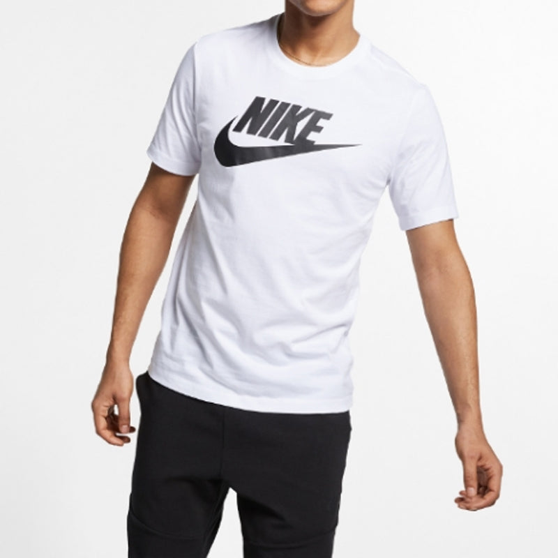 Nike Sportswear Alphabet Logo Printing Breathable Short Sleeve White BV0629-100