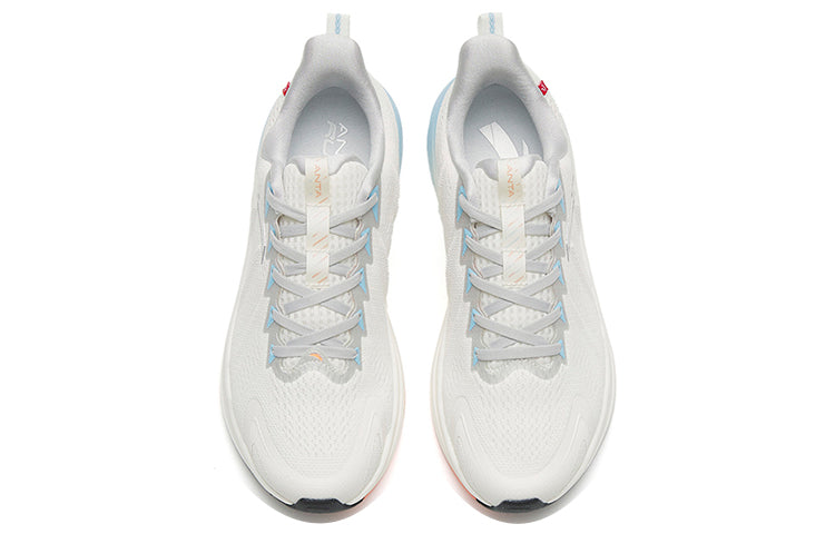(WMNS) ANTA Rocket 4 'White Blue Silver' 122245530-2
