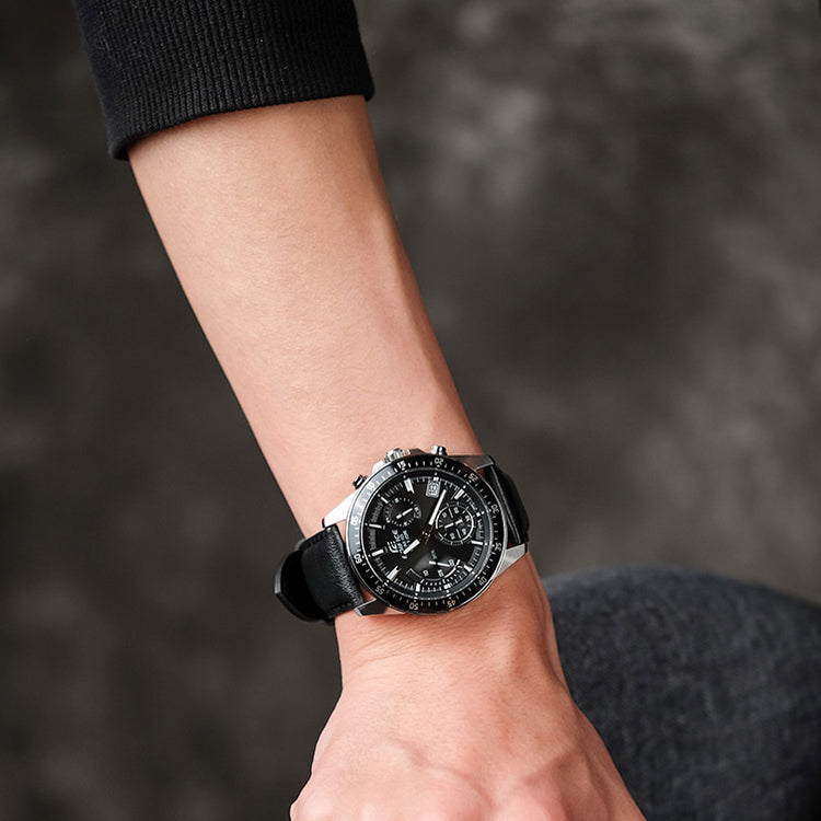 CASIO EDIFICE Waterproof Men Mens Black Analog EFV-540L-1AVUPR
