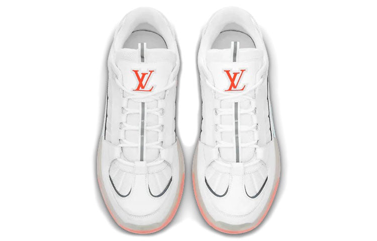 LOUIS VUITTON A View Sneakers 'White Orange' 1A8J1T