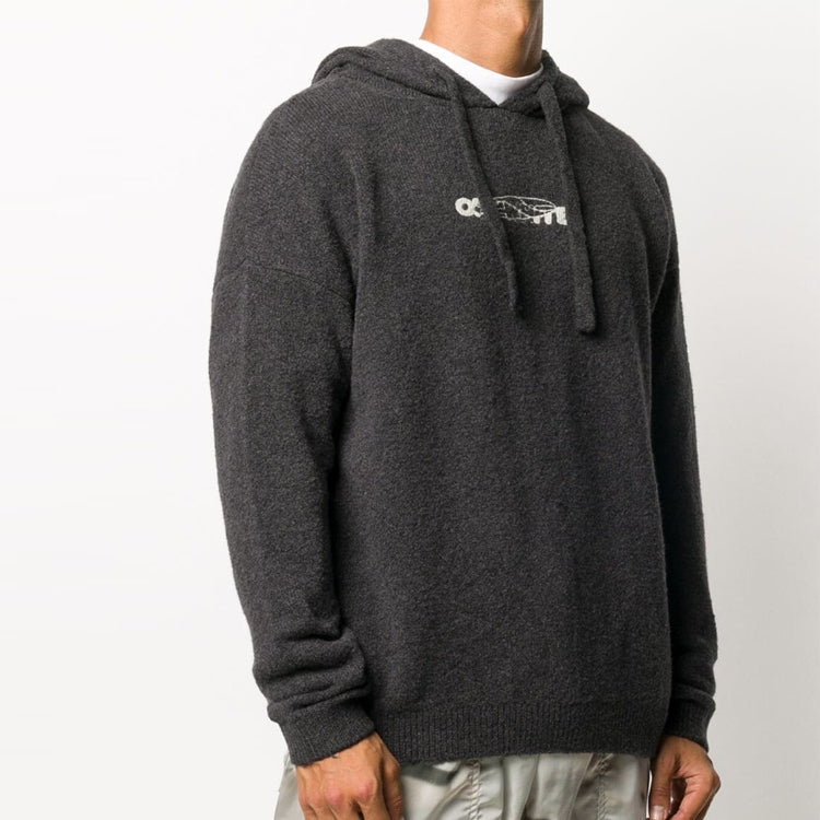 Men's Off-White Arrows Printing Gray OMHA089E20KNI0011045