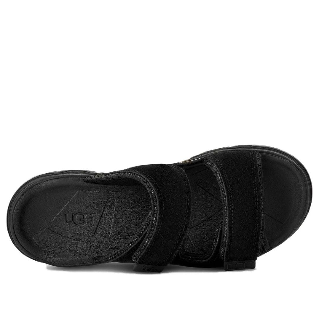 (WMNS) UGG CapTrail Strap Slide 'Black' 1167497-BLK