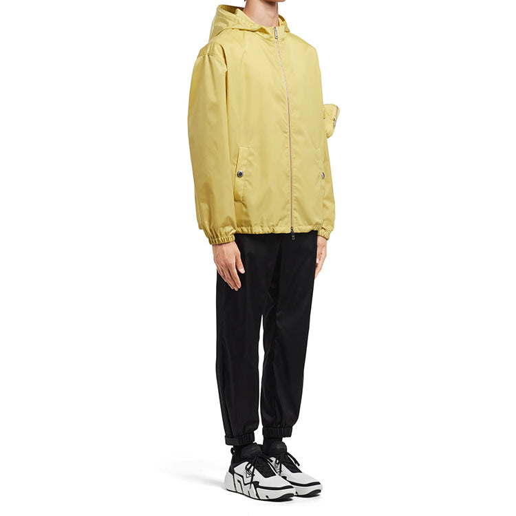 Men's PRADA Re-Nylon Jacket Yellow SGB740-1WQ8-F068X-S-202
