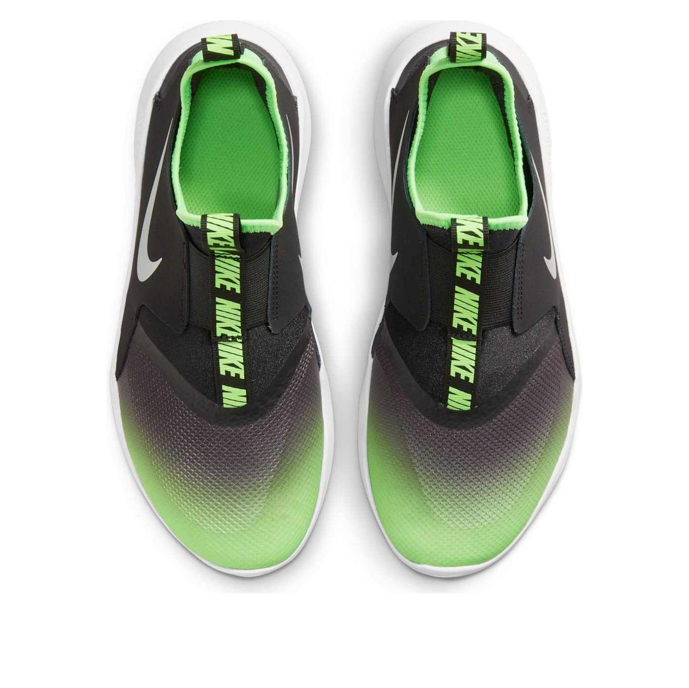 (GS) Nike Flex Runner 'Black Green Strike' AT4662-020