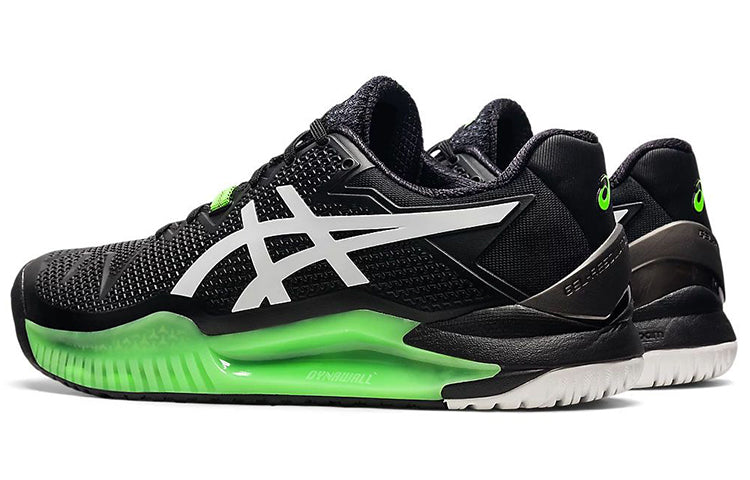 ASICS Gel-Resolution 8 'Black Green Gecko' 1041A076-003