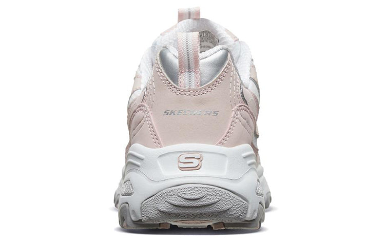 (WMNS) Skechers D'lites Fashion Sneakers Pink/White 11930-LPKW