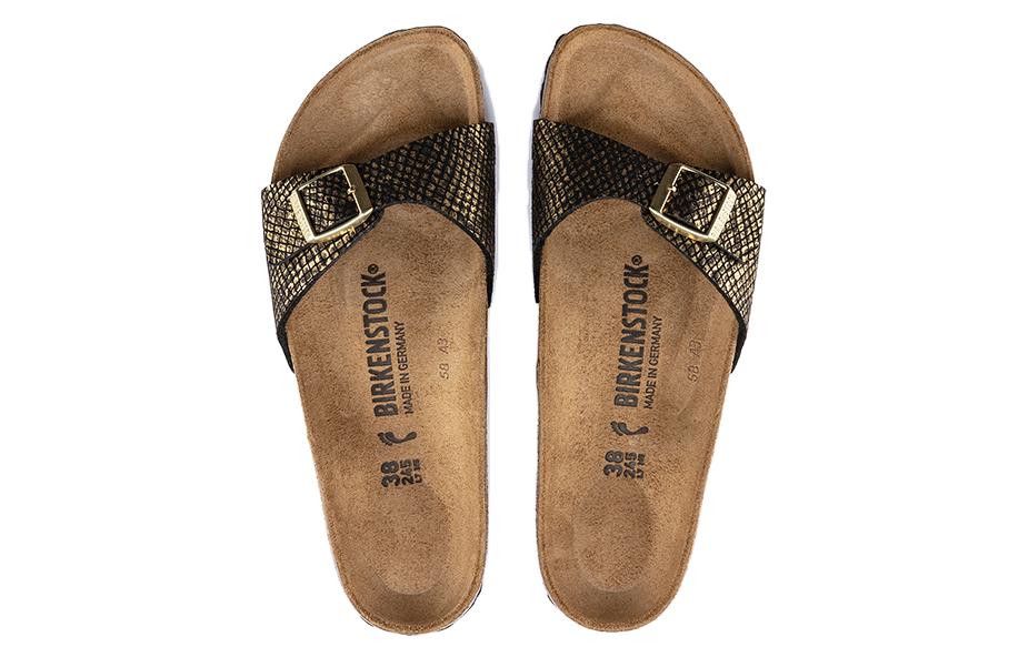 Birkenstock Madrid Narrow Fit Sandals 'Brown Python' 1018666