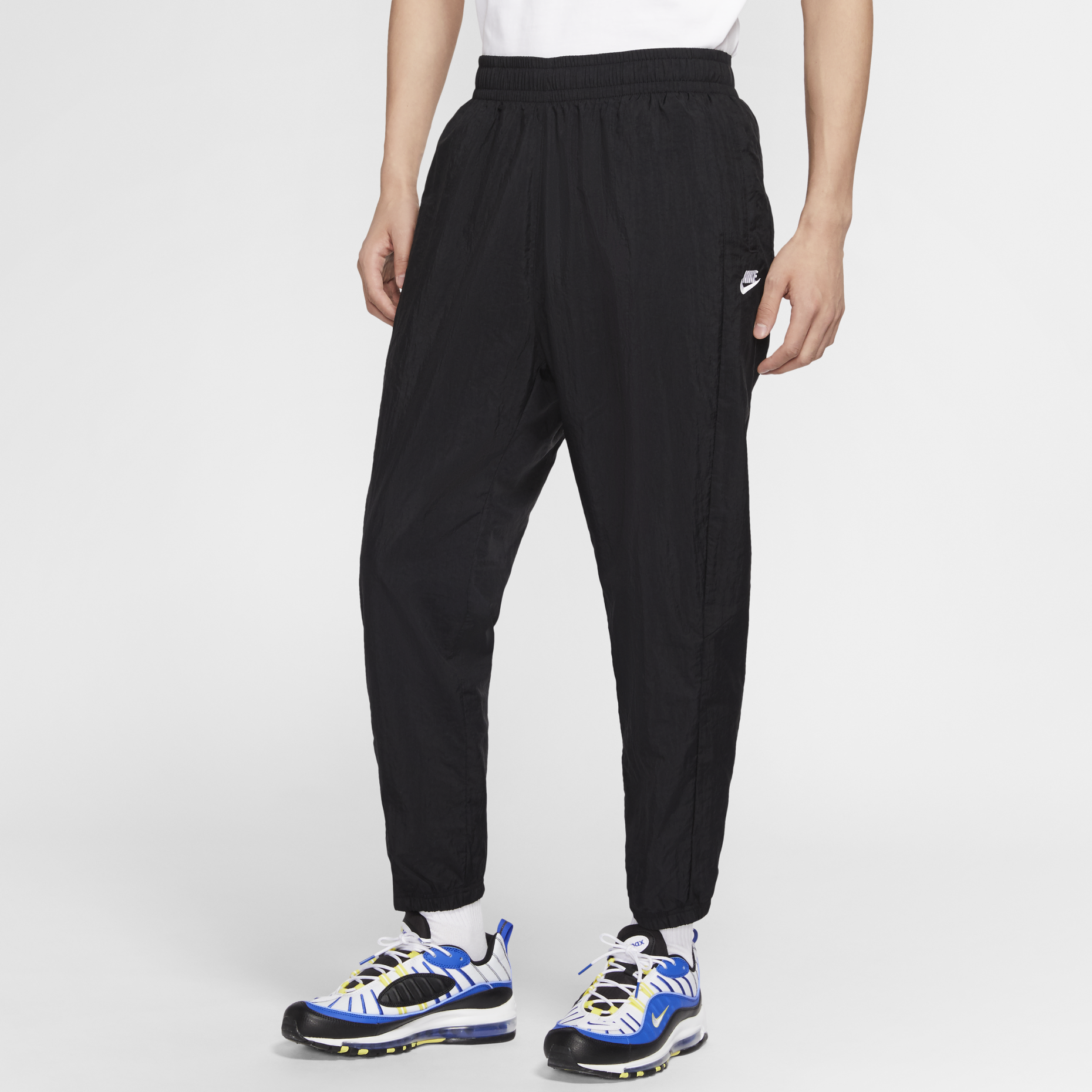 Nike Casual Woven Sports Long Pants Black CJ4565-011