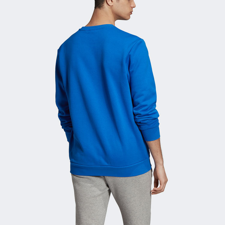 adidas originals Printed Scarf Crewneck Sweatshirt Blue ED7003