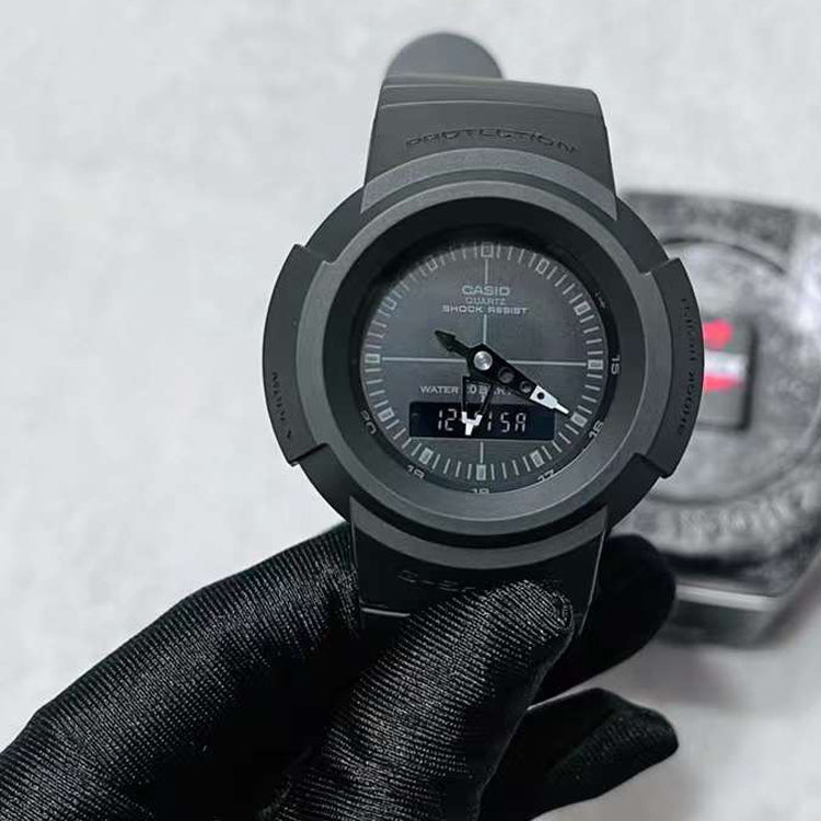 CASIO G-Shock Analog-Digital 'Black' AW-500BB-1E