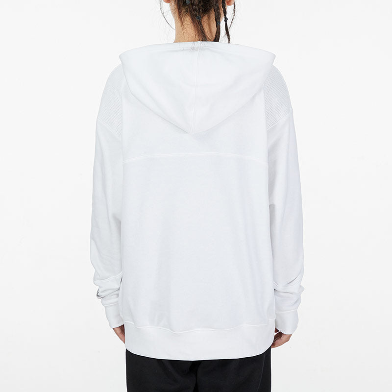 (WMNS) Nike AS NSW Air Fleece Hooded Pullover 'White' DM6060-100