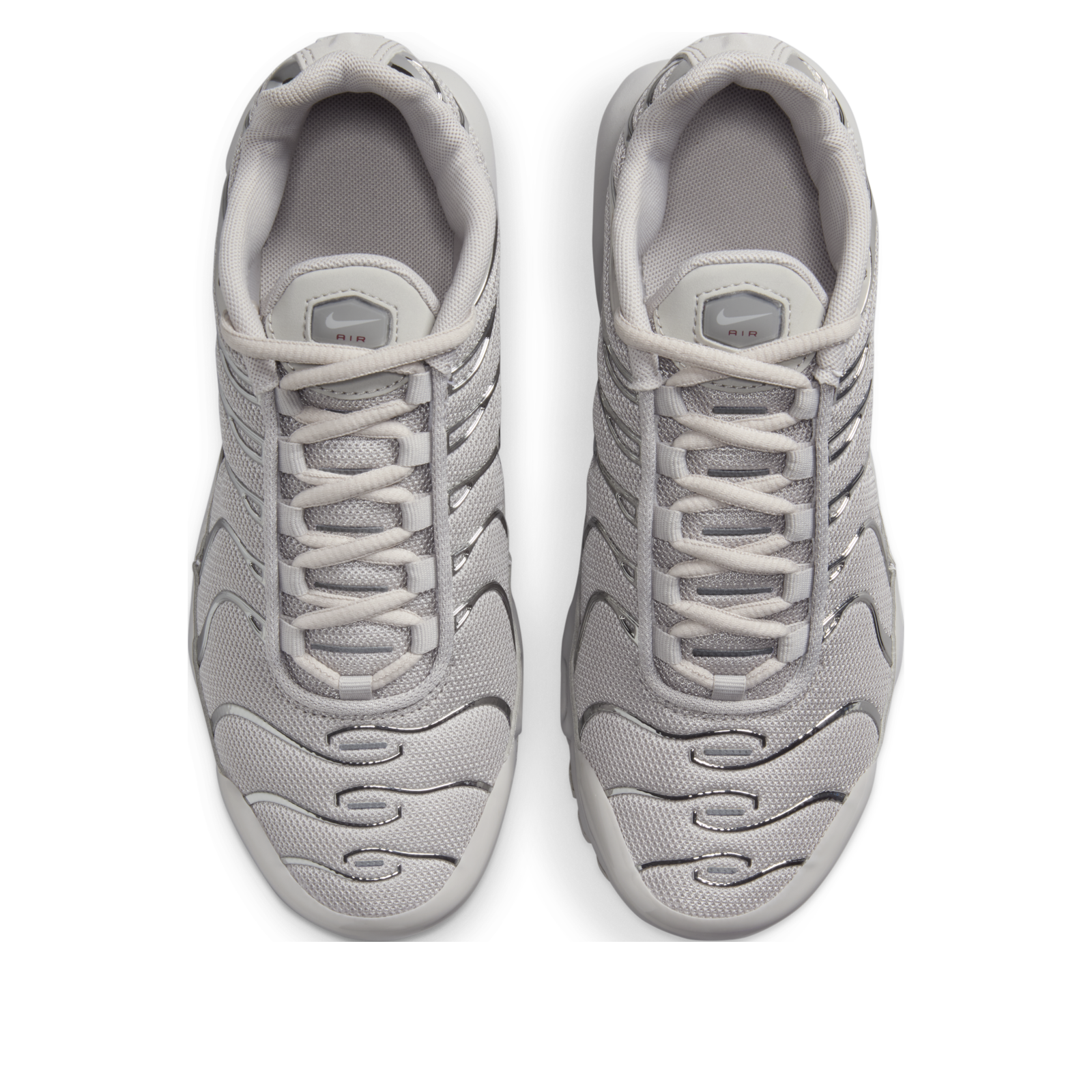 (GS) Nike Air Max Plus 'Light Iron Ore Gym Red Smoke Grey Metallic Silver' FZ0977-001