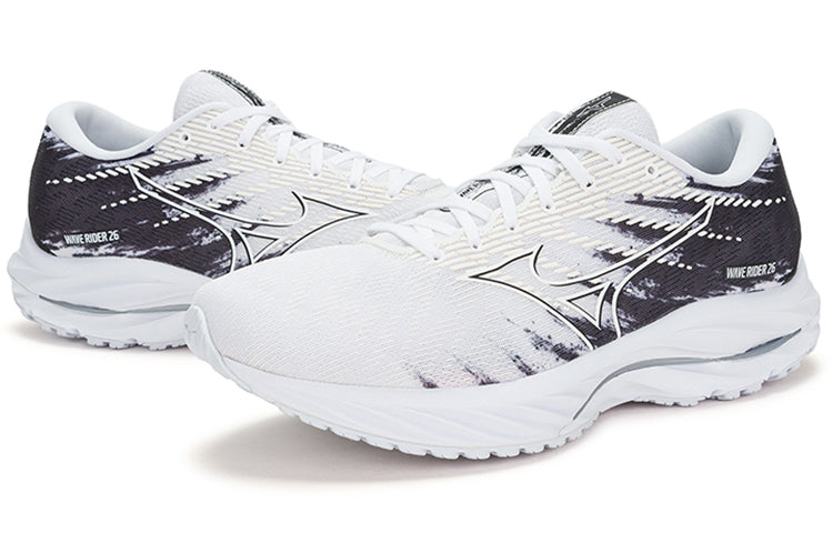 Mizuno Wave Rider 26 'White Black' J1GC220801