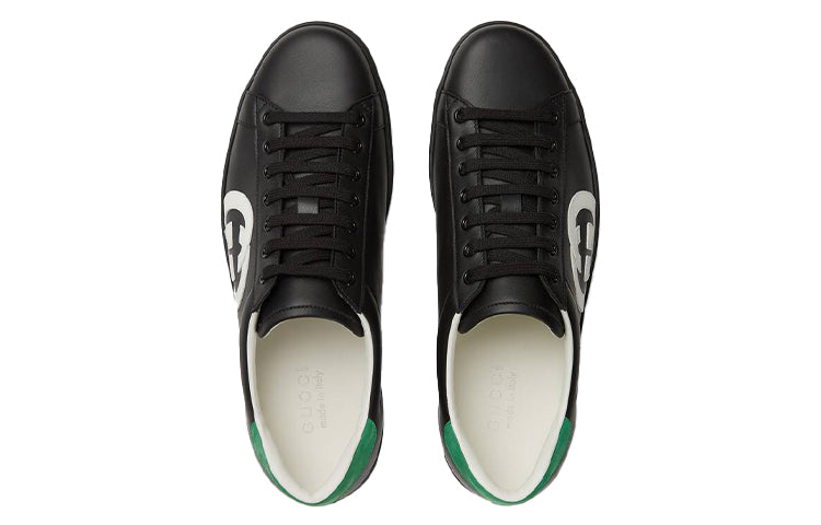 Gucci Ace 'Interlocking G - Black White' 625783-1XG70-1103