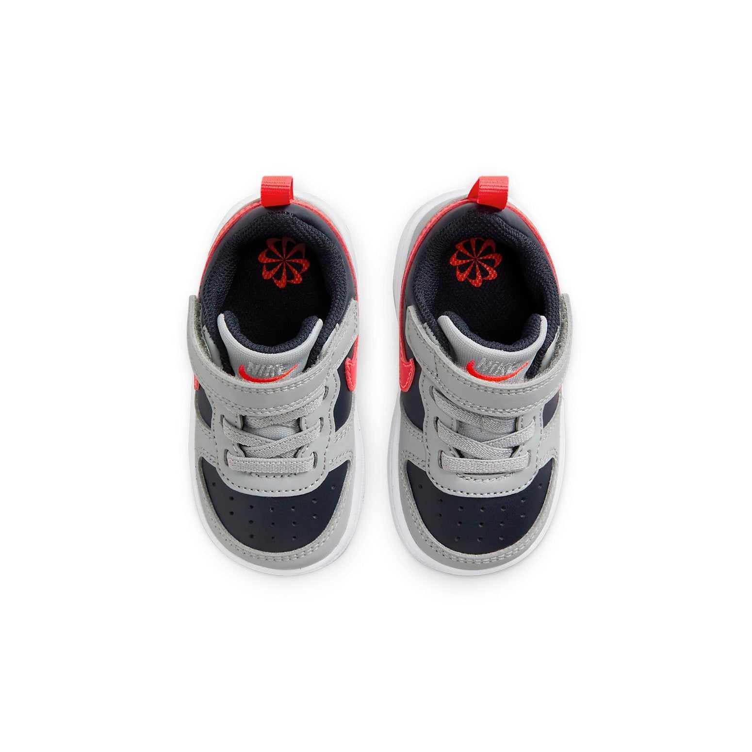 (TD) Nike Court Borough 'Grey Red' DV5458-003