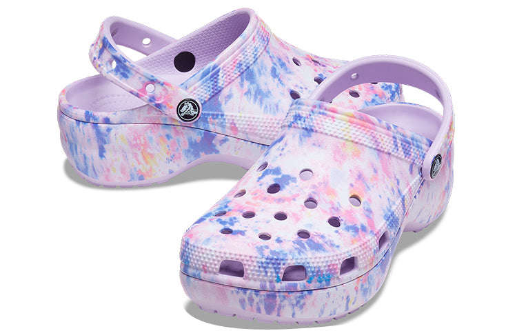 (WMNS) Crocs Classic Platform 207151-5PT