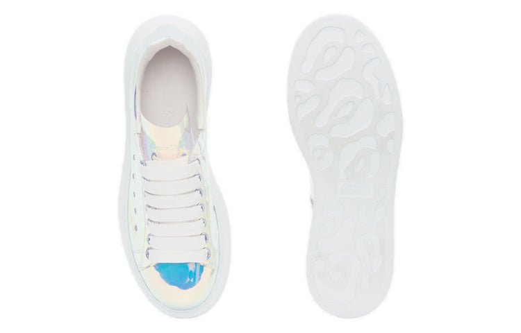 (WMNS) Alexander McQueen Oversized Sneaker 'White Multicolour' 558944W4LF28446