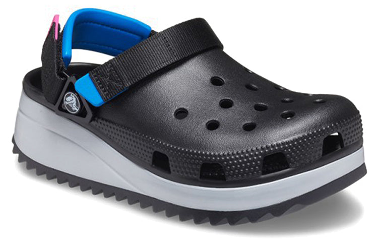 Crocs Classic Hiker Clog Sports Black Blue Red Sandals 'Black Blue Red' 206772-001