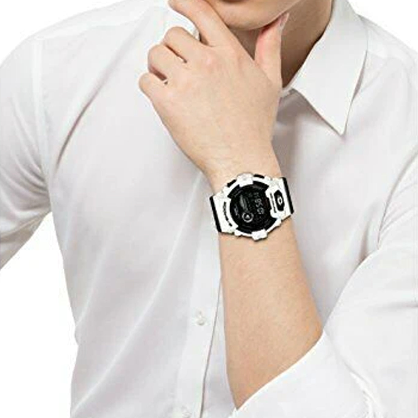 CASIO G-Shock Digital 'Black White' GWX-8900B-7JF
