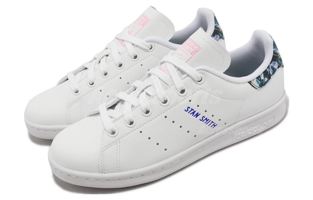 (WMNS) adidas originals StanSmith 'White Clear Pink Blue' IE9645
