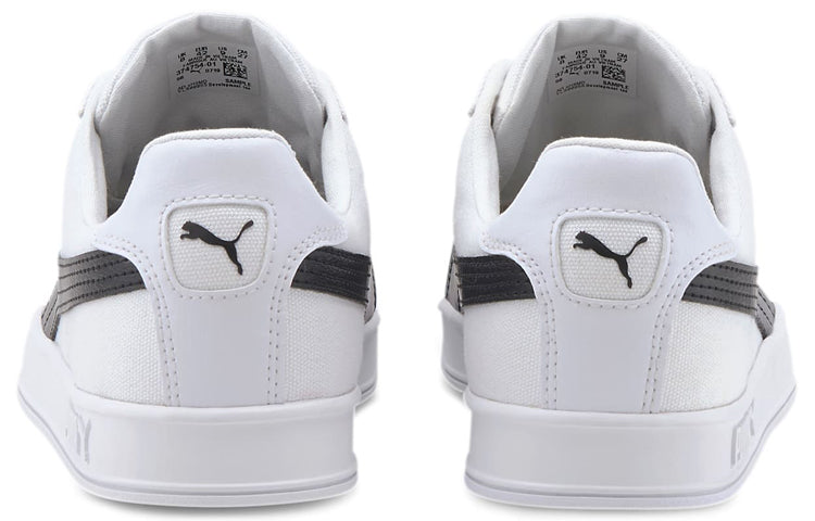 PUMA Smash Vulc Canvas 'White Black' 374754-01