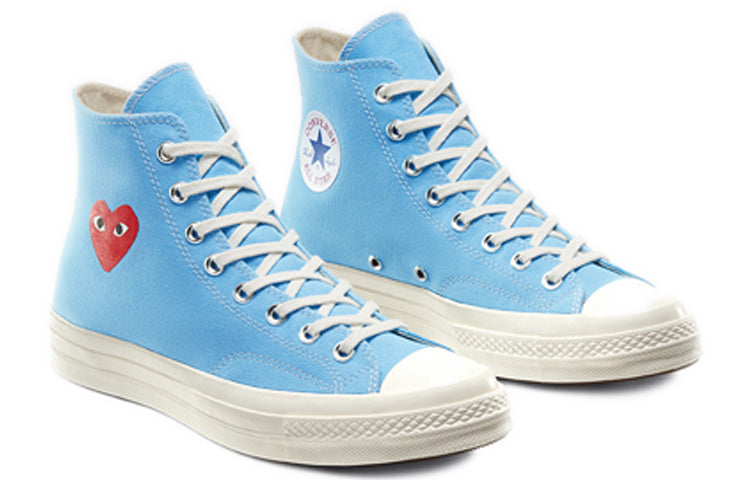 Converse x COMME des GARCONS PLAY Chuck 70 High 'Bright Blue' 168300C