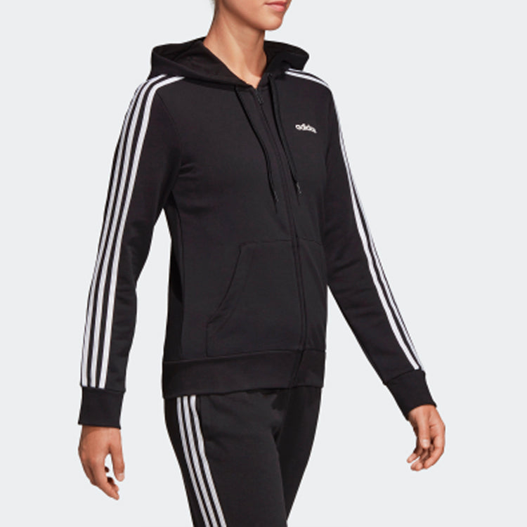 (WMNS) adidas 3-Stripes Hoodie 'Black' DP2419