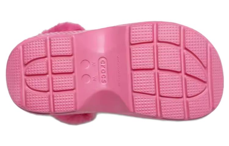 (WMNS) Crocs Stomp Lined Clogs 'Pink' 208546