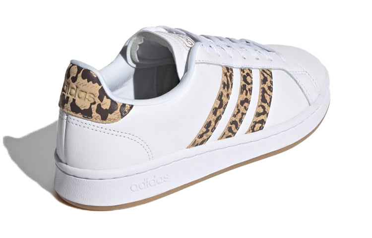 (WMNS) adidas neo Grand Court 'White Brown' FY8949