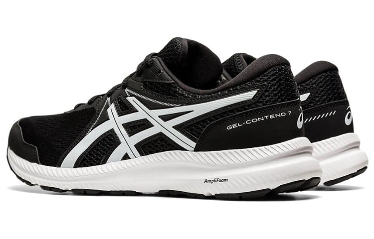 ASICS Gel-Contend 7 4E Wide 'Black White' 1011B039-002