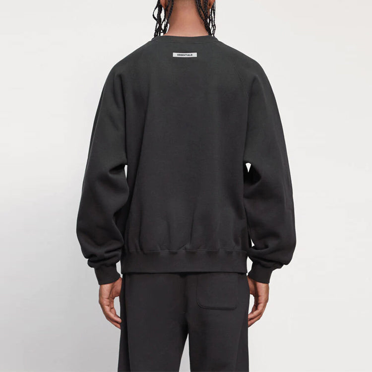 Fear of God Essentials FW20 Core Crew Neck Sweatshirt 'Black' FOG-FW20-299