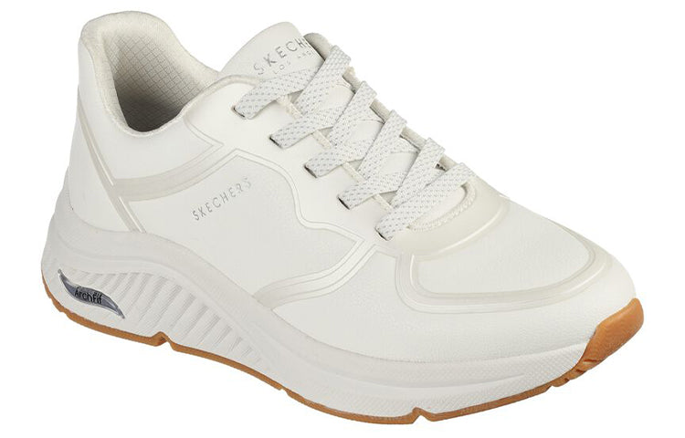 (WMNS) Skechers Arch Fit: S-Miles Mile Makers 'White' 155570-WHT