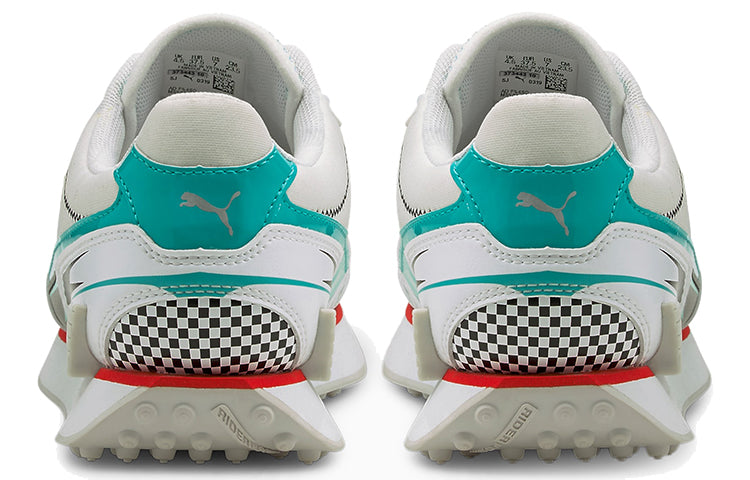 (WMNS) PUMA Mile Rider Sunny Gataway Running Shoes White/Blue/Red 373443-10