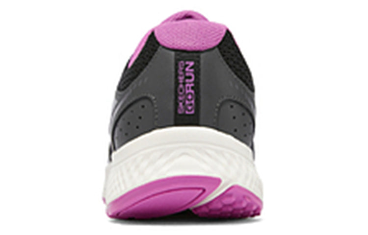 (WMNS) Skechers Go Run Consistent 'Black Purple' 128280-BKPR
